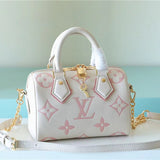  chic top-handle bag detail view showing craftsmanship