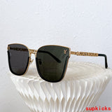 Side view of Louis Vuitton unisex sunglasses