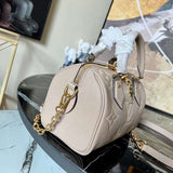 Close-up detail of signature polished women's handbag – women's everyday handbag