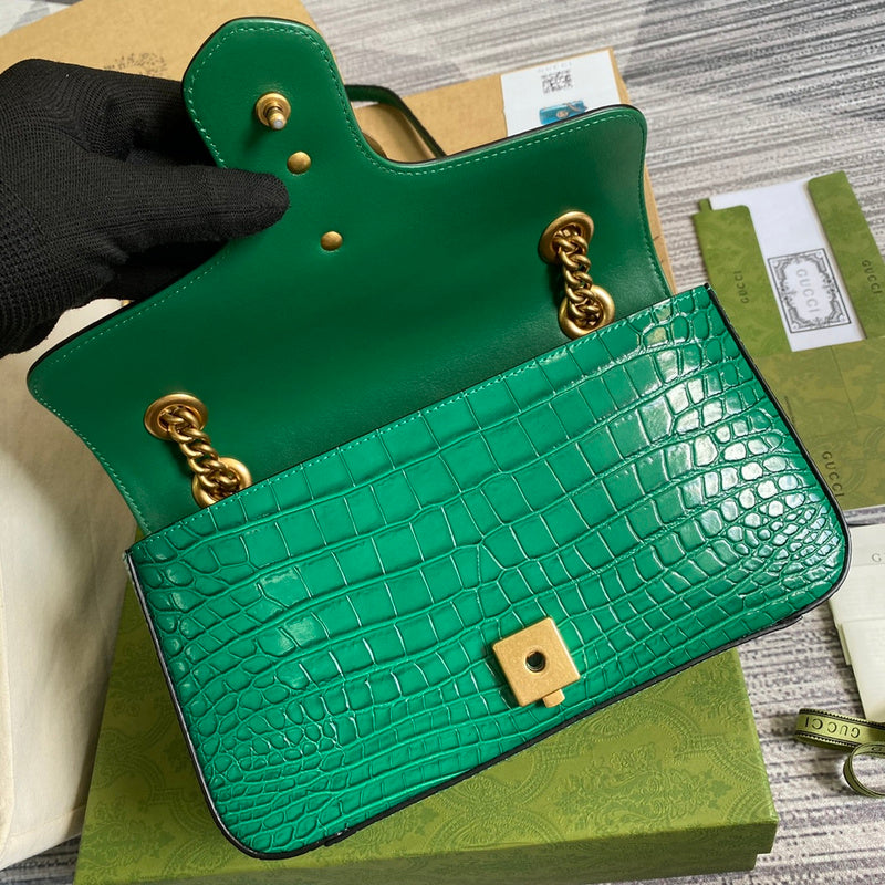 Close-up detail of classic sleek women's handbag – women's statement bag