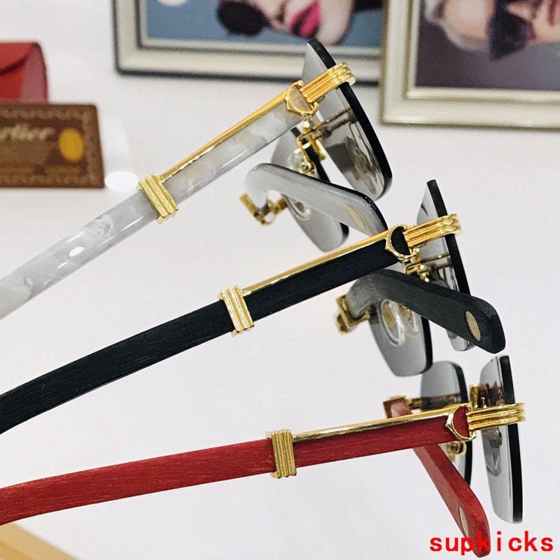 Front view of Cartier unisex sunglasses