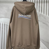 Close-up of Balenciaga designer clothing craftsmanship