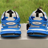 Balenciaga White Low-Top Sneakers - Sole Detail View