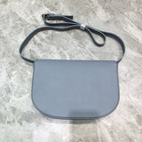 Classic Faux Leather Handbag - Refined Silhouette | Women's Premium Handbag #819 - back view (image 4) of designer-inspired handbag