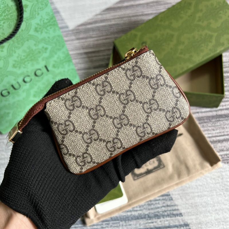 Close-up detail of poised bag design