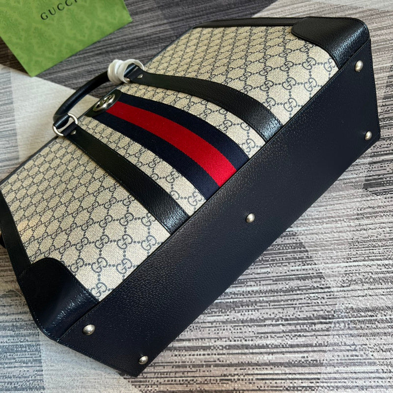 Back view of classic premium women's handbag – women's premium purse