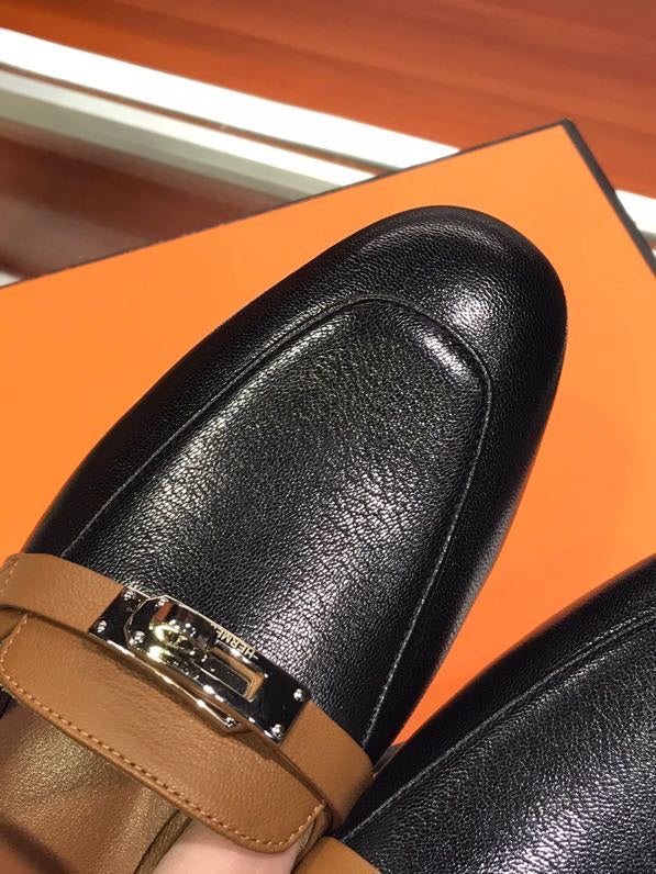 Hermes shoes Style 380 - editorial style shot