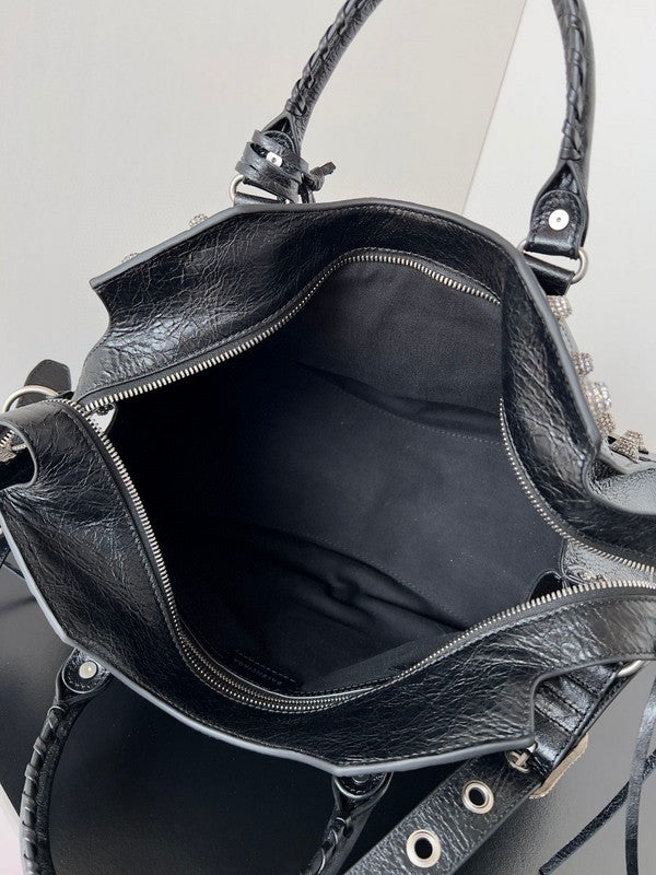 Zivas Charm Streamlined Design Fashion Handbag (Contemporary Shape Language) – Side Profile