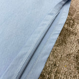 Texture and finish detail of Amiri luxury piece style No.142
