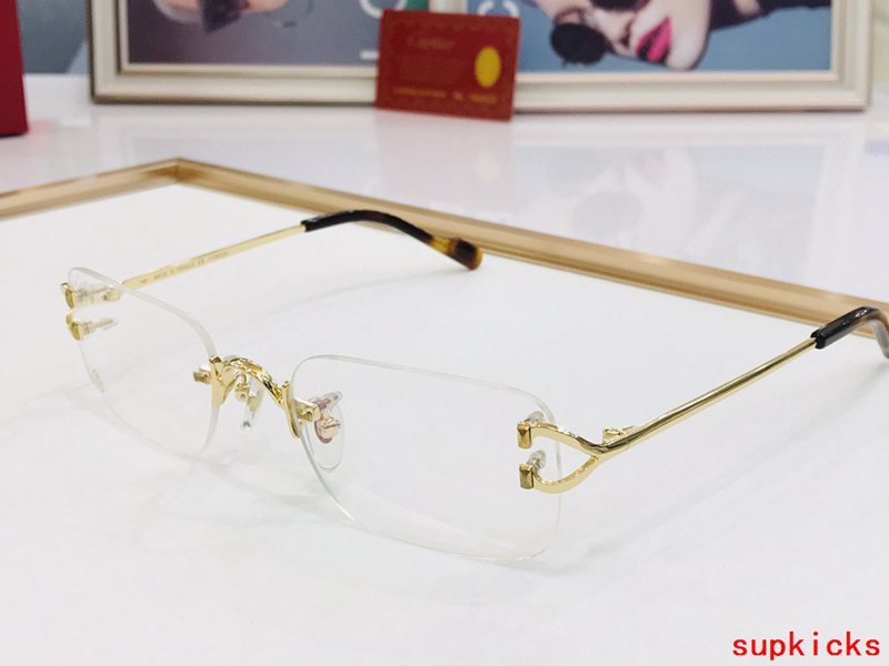 Angled view of Cartier unisex sunglasses