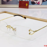 Angled view of Cartier unisex sunglasses