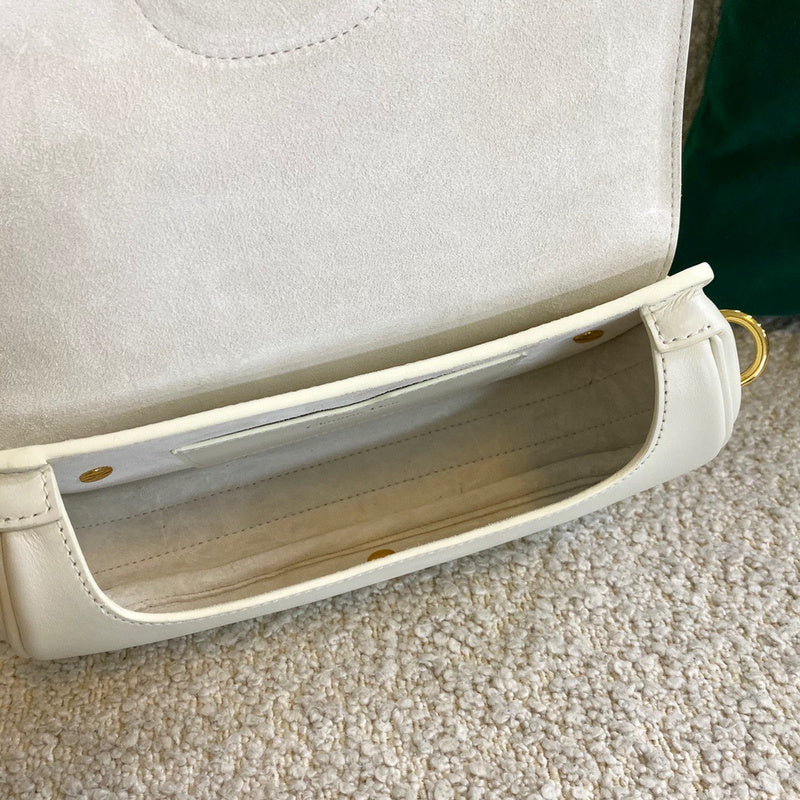 Back view of premium sleek women's handbag – women's luxury accessory