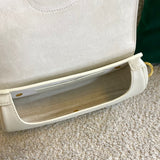 Back view of premium sleek women's handbag – women's luxury accessory