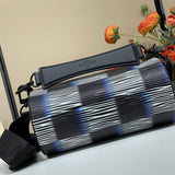  Structured everyday bag carried on shoulder