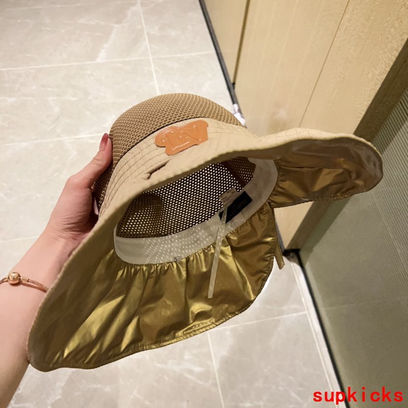 Side view of Louis Vuitton unisex cap