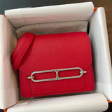 Polished bag shown from front angle