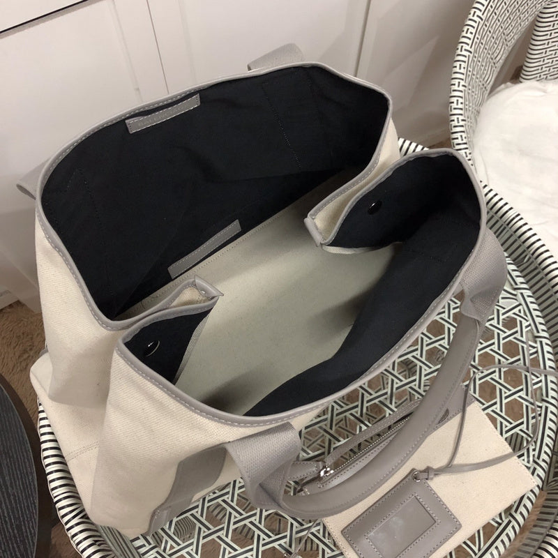Back view of refined statement women's handbag – women's luxury accessory