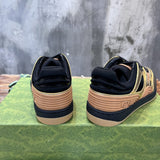 Gucci sneakers detailed view showing premium designer craftsmanship