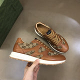 Gucci Streetwear sneakers in two-tone sleek tonal finish front view
