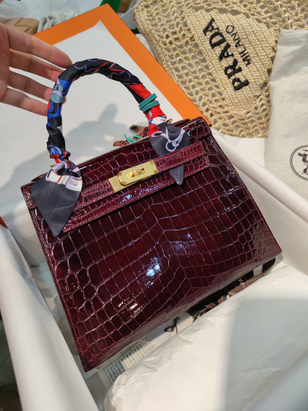 Graceful bag shown from front angle