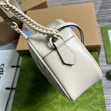 Top view of sleek structured women's handbag – women's luxury accessory