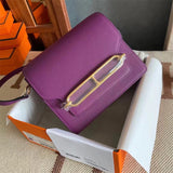 Interior view of polished premium bag