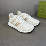 Gucci stone beige luxury sneakers view 9 premium leather build