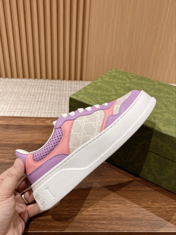 Gucci stone beige luxury sneakers view 6 classic court silhouette