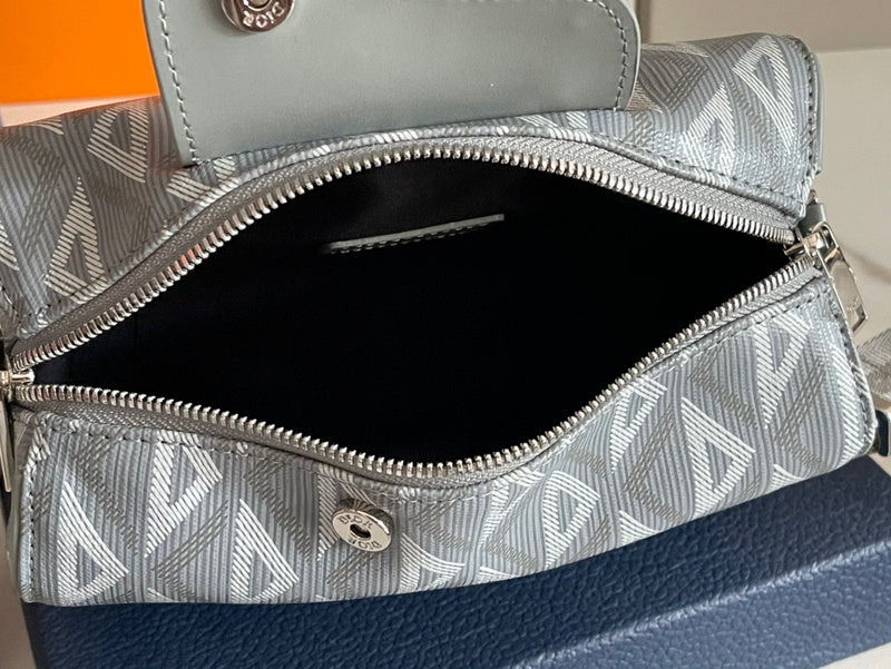 Styled lifestyle shot of refined classic women's handbag – women's designer-style accessory