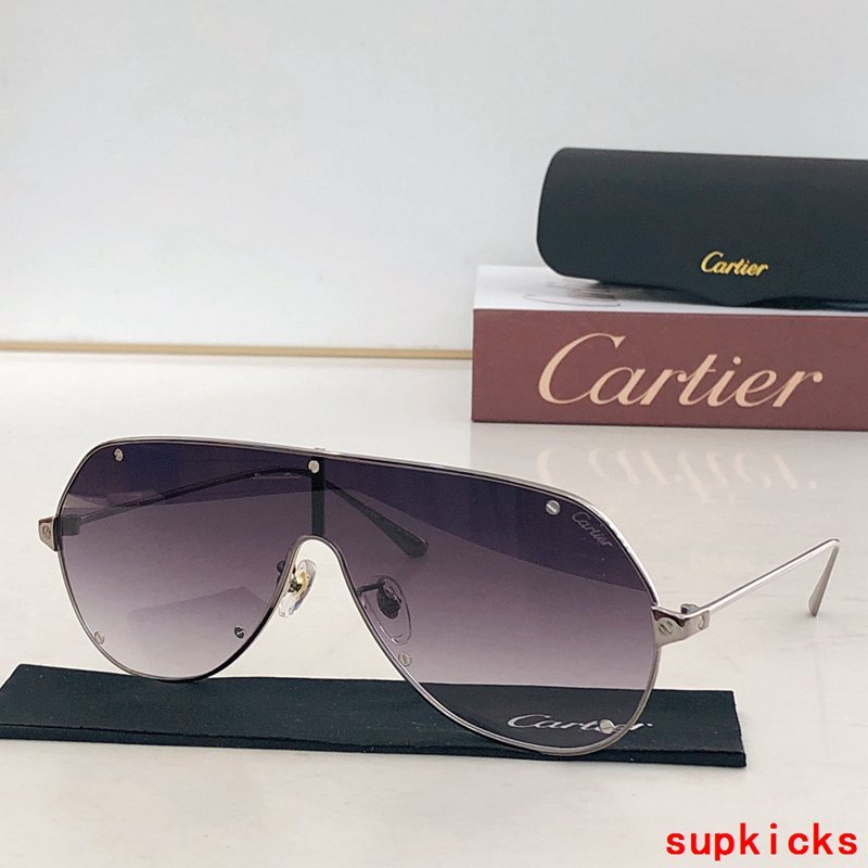 Front view of Cartier unisex sunglasses