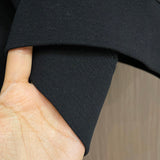 Close-up of Burberry designer clothing craftsmanship