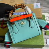 Back view of signature classic women's handbag – women's designer-style accessory
