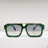 Lifestyle view of Louis Vuitton unisex sunglasses