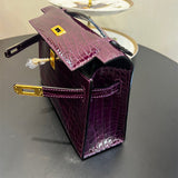 Close-up detail of refined bag design