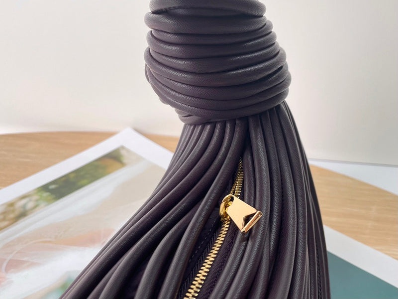 Statement Faux Leather Handbag - Smooth Faux-Leather Exterior | Women's Everyday Carry Handbag #1661 - hardware and detail close-up (image 5) of designer-inspired handbag