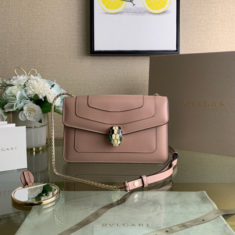 Timeless Vegan Leather Handbag - Understated Luxury Look | Women's Designer-Inspired Purse #1677 - front view (image 1) of designer-inspired handbag