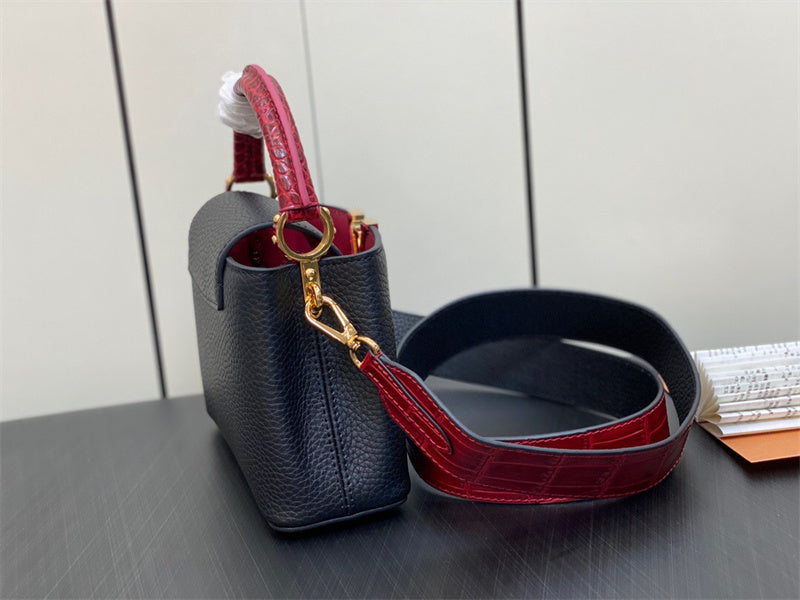  contemporary crossbody bag detail view showing craftsmanship 8