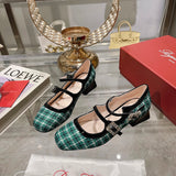Roger Vivier luxury shoes close-up — premium authentic designer style