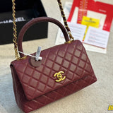 Zivas Charm Understated Luxury Designer Handbag (Versatile Style Statement) – Angled View