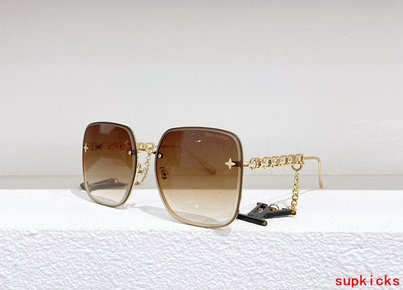 Lifestyle view of Louis Vuitton unisex sunglasses