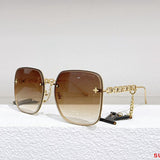 Lifestyle view of Louis Vuitton unisex sunglasses