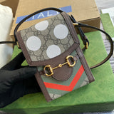 Front view of classic sleek women's handbag – women's designer-style accessory