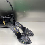 Saint Laurent shoes front view designer style