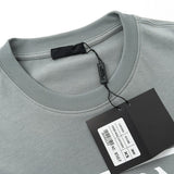 Flat lay presentation of Polo cotton polo shirt with monogram-inspired silhouette