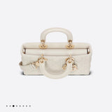 Styled lifestyle shot of elevated modern women's handbag – women's luxury accessory