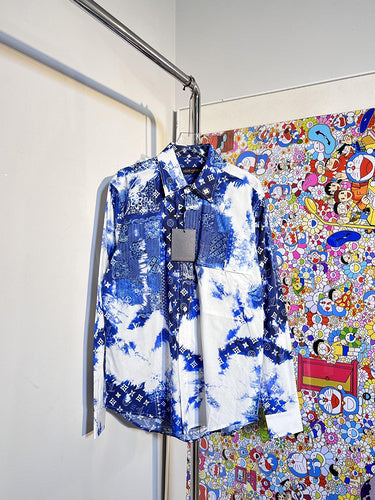 Front view of Louis Vuitton luxury clothing with everyday silhouette