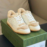 Gucci muted earth tones luxury sneakers view 7 cushioned comfort fit