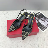 Valentino Garavani shoes front view designer style