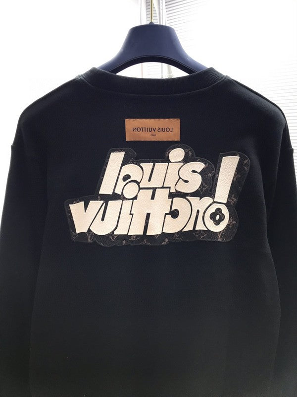 Side profile of Louis Vuitton luxury clothing with streetwear-inspired cut