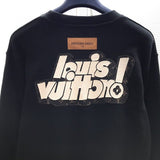 Side profile of Louis Vuitton luxury clothing with streetwear-inspired cut